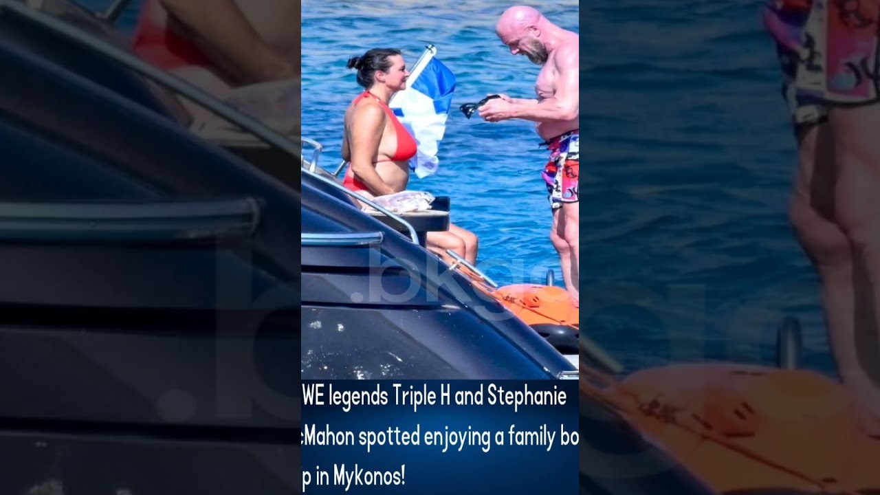  Triple H Stephanie McMahon S Luxury Mykonos Escape