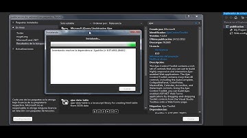 Instalar AJAX Control Toolkit en Visual Studio 2012, 2013