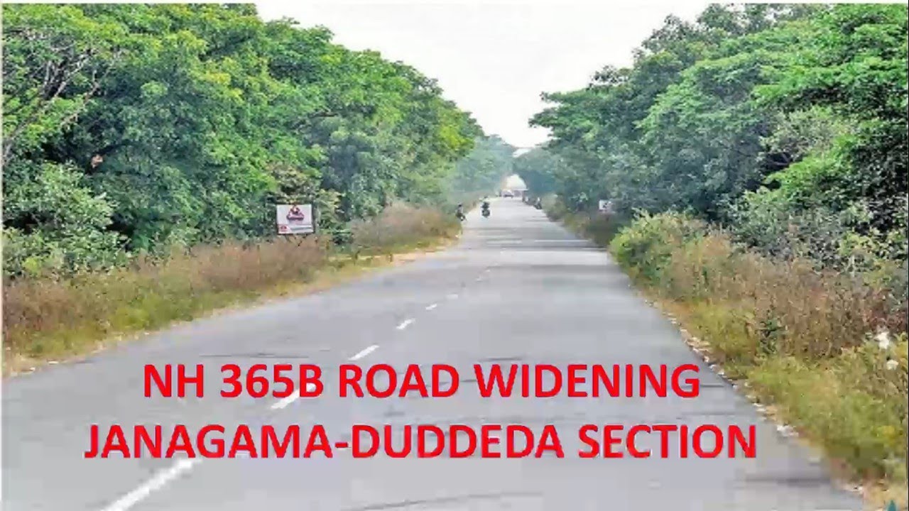 Janagama-Duddeda National Highway 365 B road widening @JVEdVlog