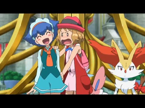 Ash Tells Miette That He will Definitely Cheer For Serena [Hindi] |Pokémon XYZ In Hindi|
