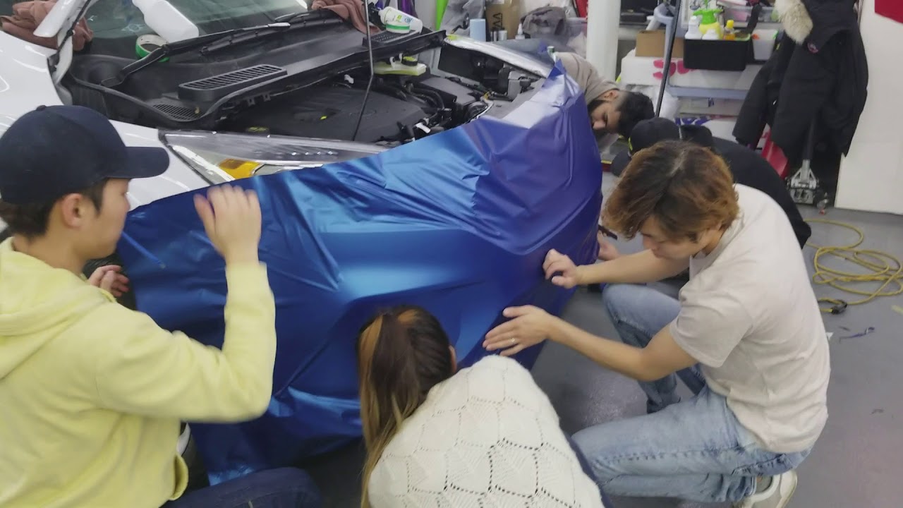 Level 2 Day 3. How To Vinyl Wrap A Bumper YouTube