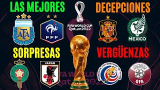 El RANKING FINAL de las 32 selecciones de QATAR 2022