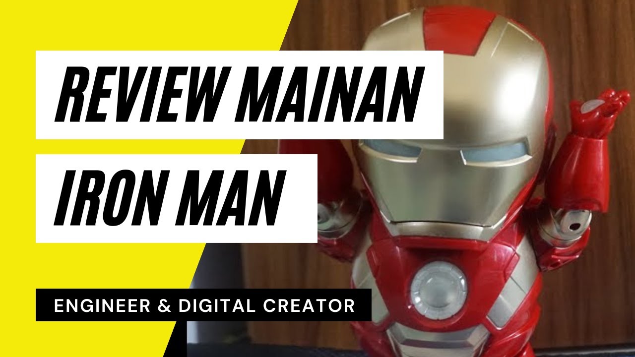 Review Mainan  Anak Iron  Man  Dance Avenger Lucu YouTube