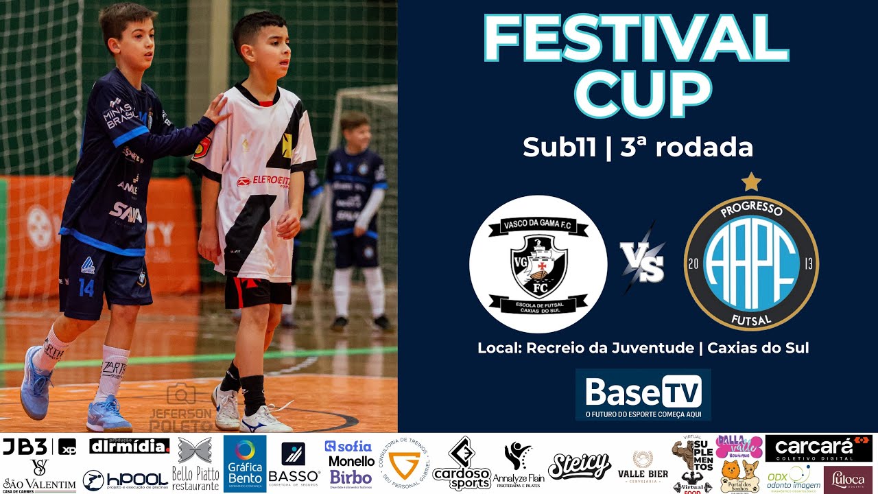 AAPF 8 x 0 Vasco da Gama | Sub11 | Festival Cup - 3ª Rodada | 28/06/25 - 12hs