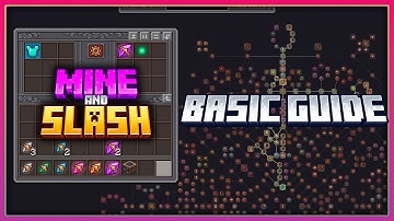 RPG mod for Minecraft 1.20.1 - Mine and Slash - Basic Guide