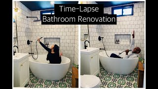 Small Bathroom Renovation Time Lapse