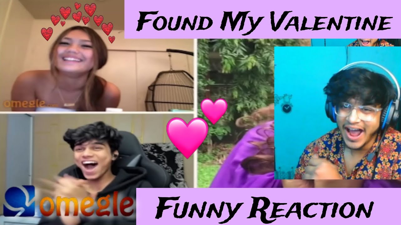 Funny Reaction🤣|| Found My Valentine on Omegle Part=2❤️‍🔥||