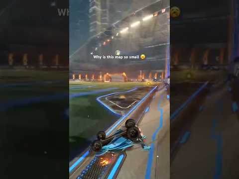 This map is too small 🥱 #rocketleague #kuxirpinch #gaming #rlchamp #rl #fypシ #trendingshorts #trend
