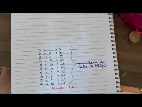 Vídeo: Como Contar Notas