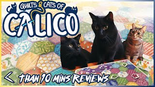 Quilts & Cats of Calico Review | Board Game Cats + Quilts