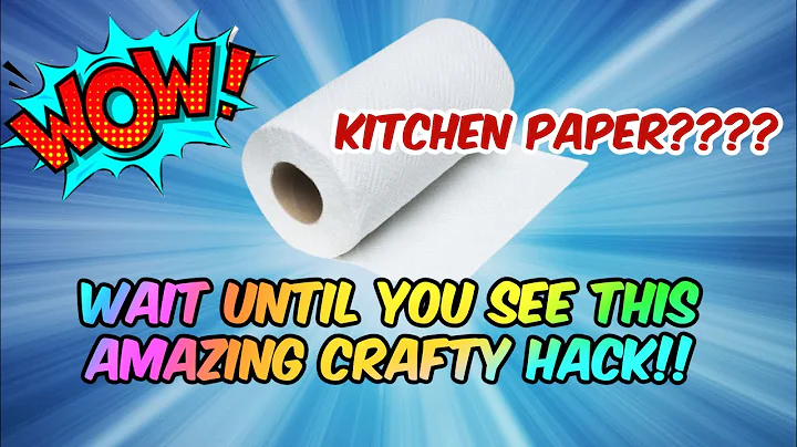 WOW This is MIND BLOWING!!! Kitchen Roll Crafts!!