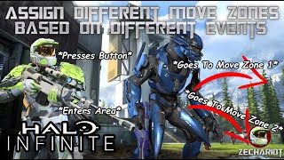Assign Different Move Zones To AI On Events | Halo Infinite Forge Tutorial