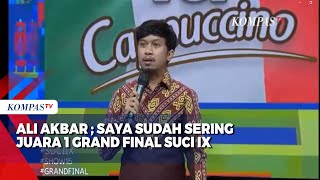 Ali Akbar; I’ve Often Won 1st Place - SUCI IX GRAND FINAL