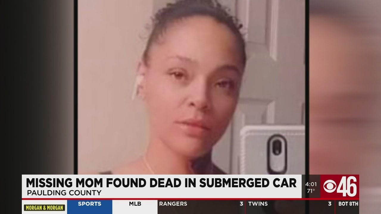 Missing mother found dead in submerged car - YouTube
