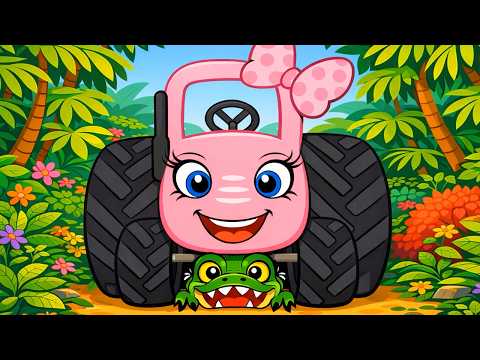 Tracks in the Mud 🐾🦖 — Little Tractor Tales 🚜 — In the World of Dinosaurs 🦖 — Cartoon Filmstrip