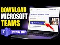 How to download Microsoft Teams for meeting notes and action items - Step By Step