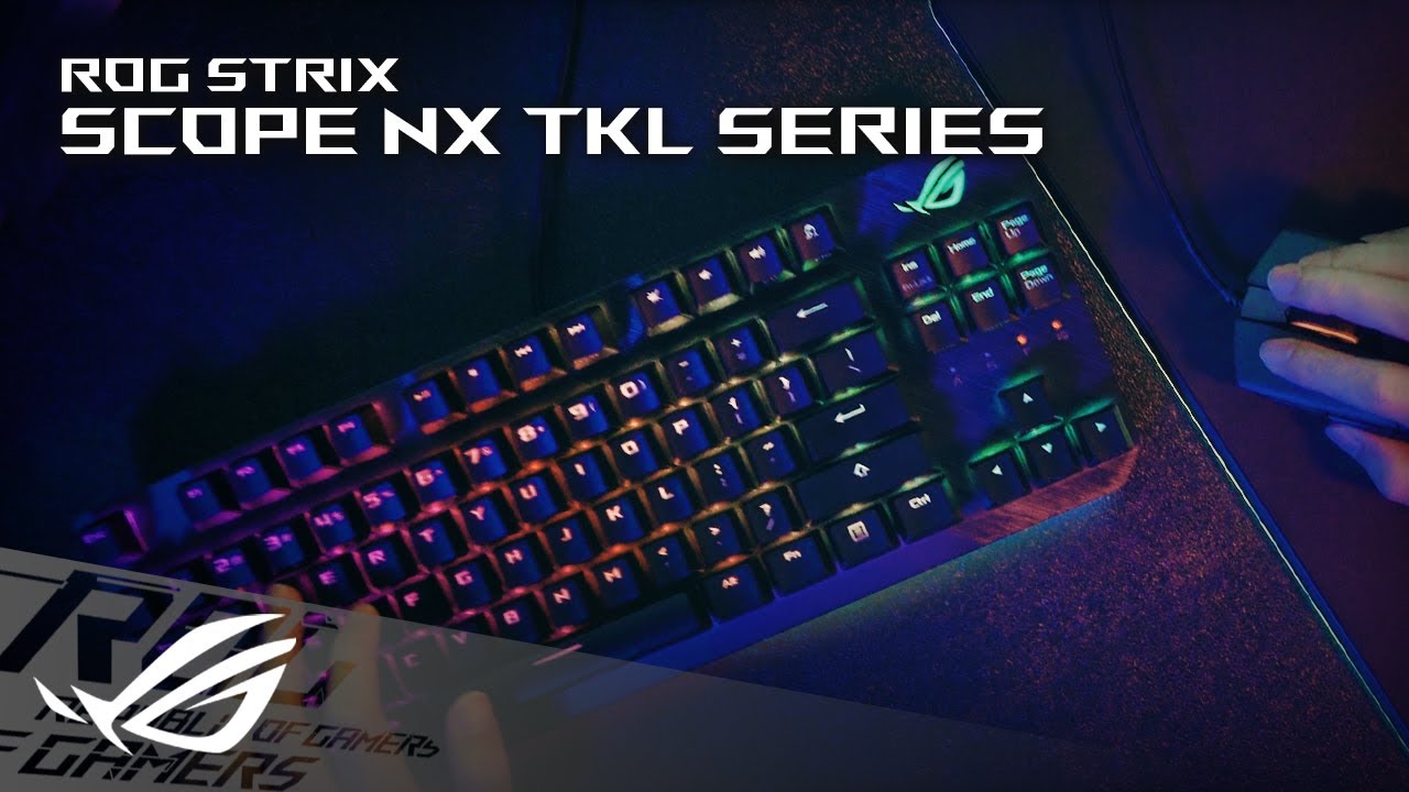 ROG Strix Scope NX TKL | ROG Strix Scope NX TKL | Gaming Keyboards 