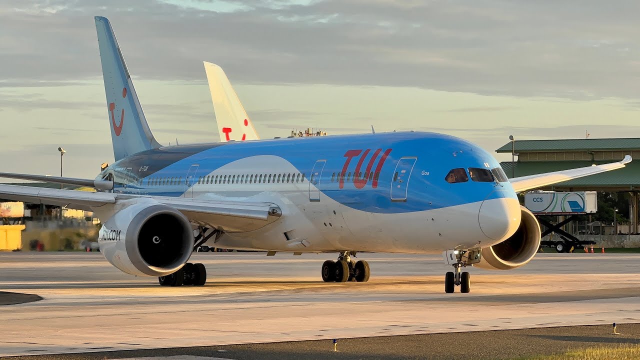 AVIONES PESADOS SALIENDO DEL AEROPUERTO INTERNACIONAL DE LA ROMANA (AUDIO ATC) 