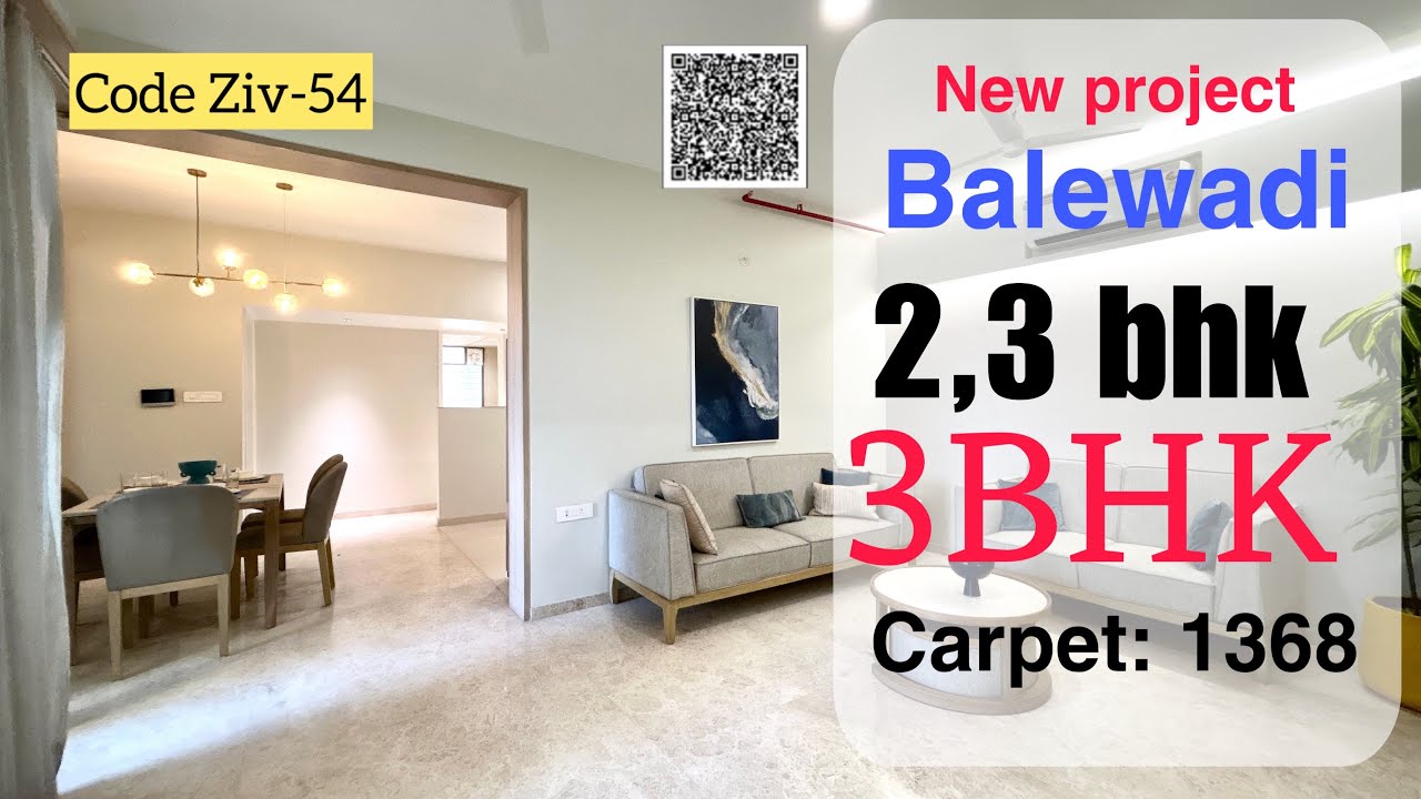 3Bhk In Balewadi Pune | New Project | Big Carpet area | @Zivora.RealEstate Call : 9172326798 