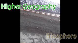 What you need to know Biosphere - Higher Geography