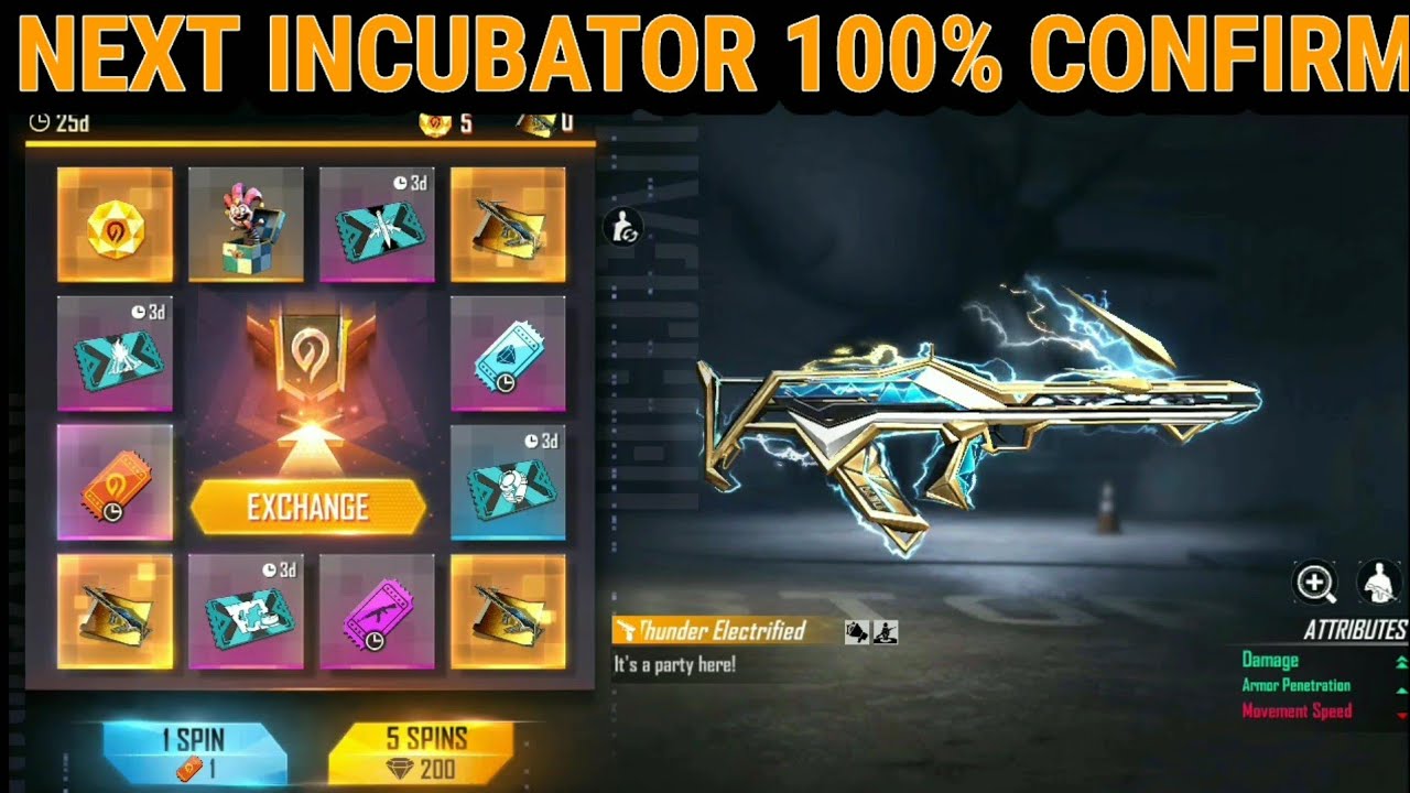 FREE FIRE NEXT INCUBATOR||NEXT INCUBATOR 100%CONFIRM||NEW INCUBATOR||FREE FIRE||TUSHARGAMER2K