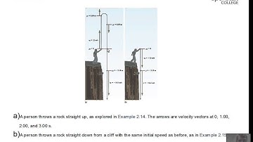 Vertical Motion Free Fall