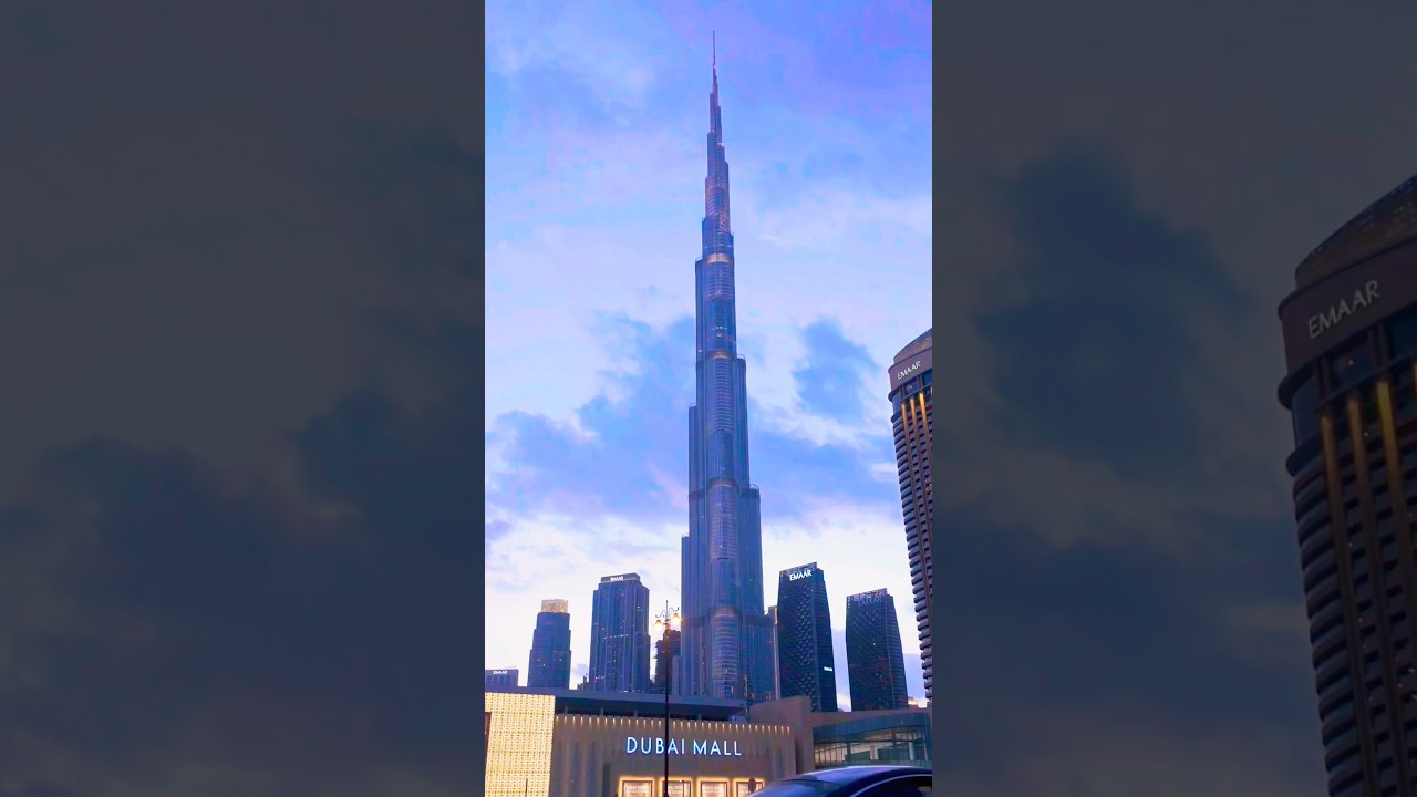 Прогулка OmniBlend Walk по Бурдж-Халифе | Многорежимная дорожка Dubai Mall 4K 🌙 