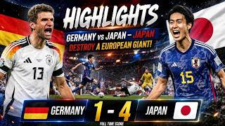 🔴 HIGHLIGHTS | GERMANY vs JAPAN – JAPAN DESTROY A EUROPEAN GIANT!