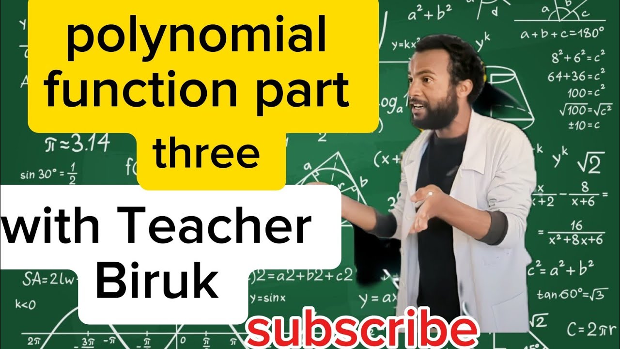 polynomial function part 3 - YouTube