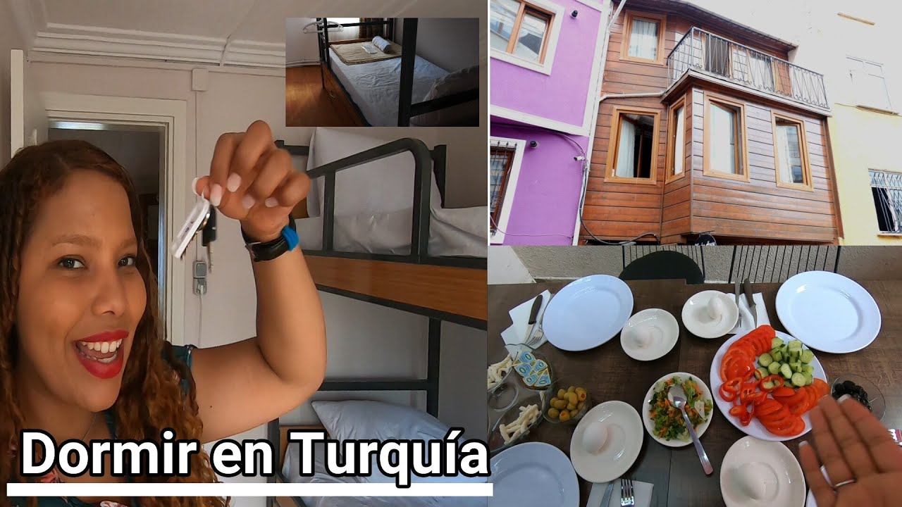 ASÍ es HOSPEDARSE en un HOSTAL en Estambul | Turquía 🇹🇷