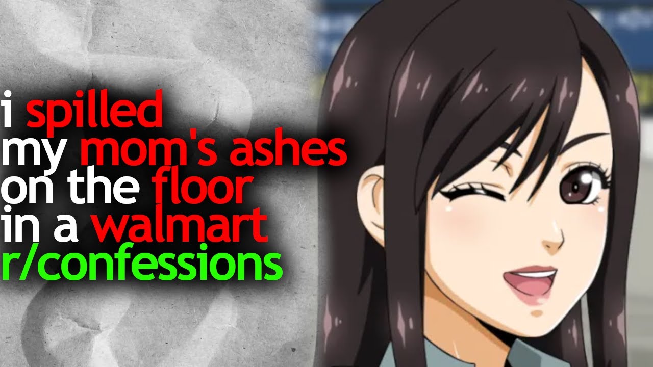 i SPILLED my MOM'S ASHES on the floor in a WALMART