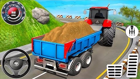 Drive Modern Tractor Farming Game Simulator 3D - New Tractor Android Game 2025 - Android Gameplay 