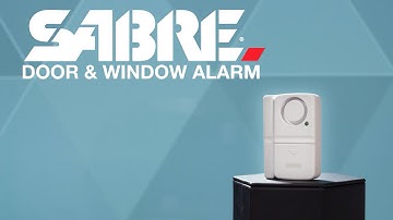 Protect Your Home with SABRE Door and Window Alarm (Watch Video to See Features)