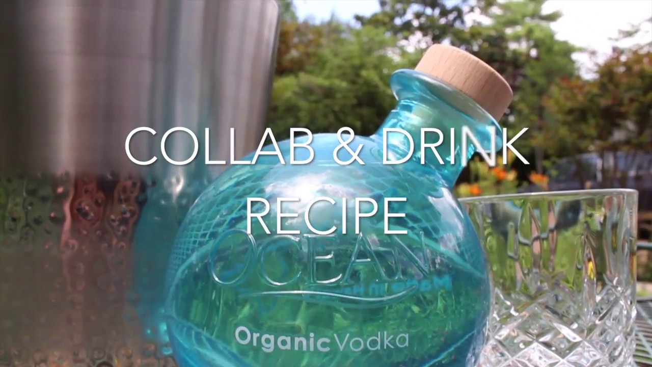 OCEAN Organic Vodka Story & Drink Recipe YouTube