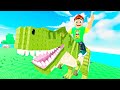 ESSE T-REX É MAIS FORTE DO QUE PARECE! 🦖💥 (Raise Animals - Roblox)