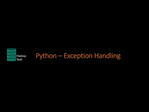 Python Exception Handling