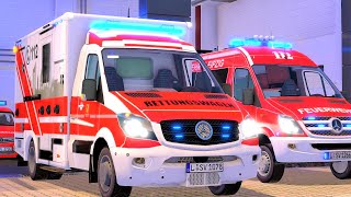 Emergency Call 112 - Leipzig First Responders on Duty! 4K