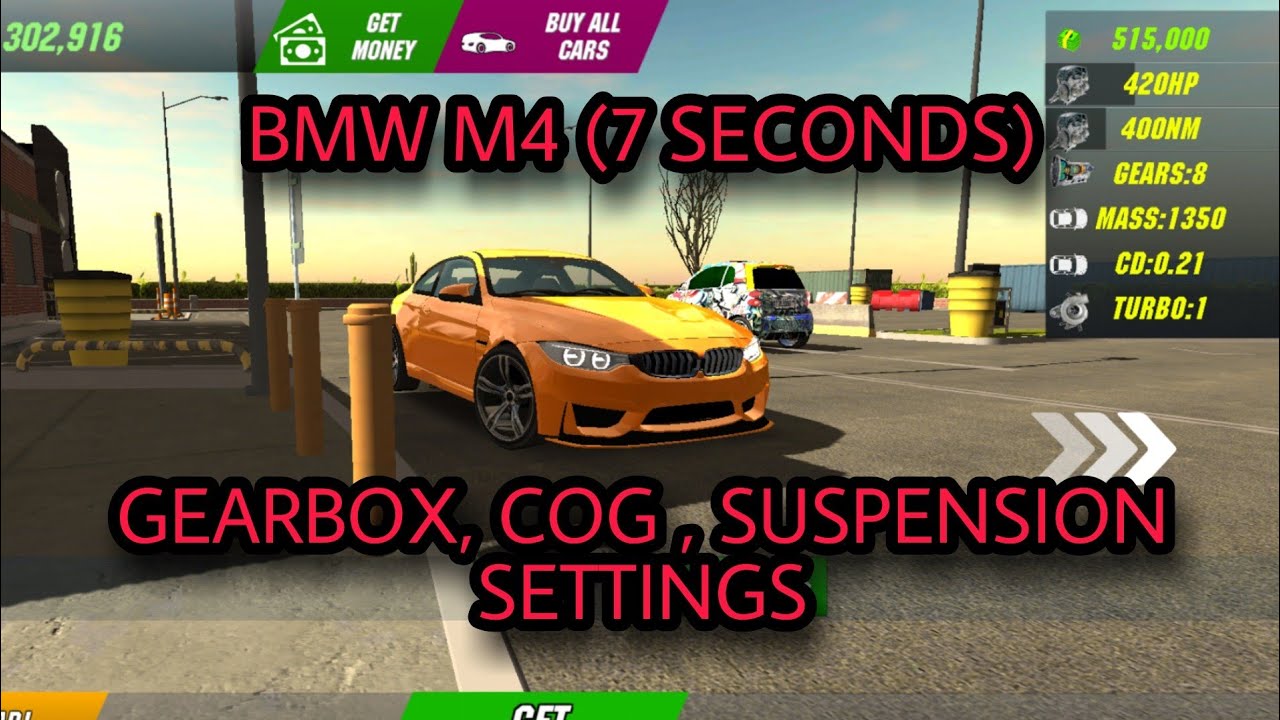 bmw m4 best gearbox car parking multiplayer new update tips & tricks no