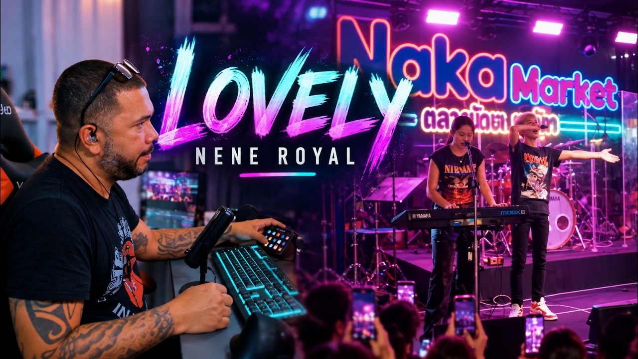 Nene Royal - 'Lovely' (Billie Eilish) | REACCIÓN en vivo desde Naka Market