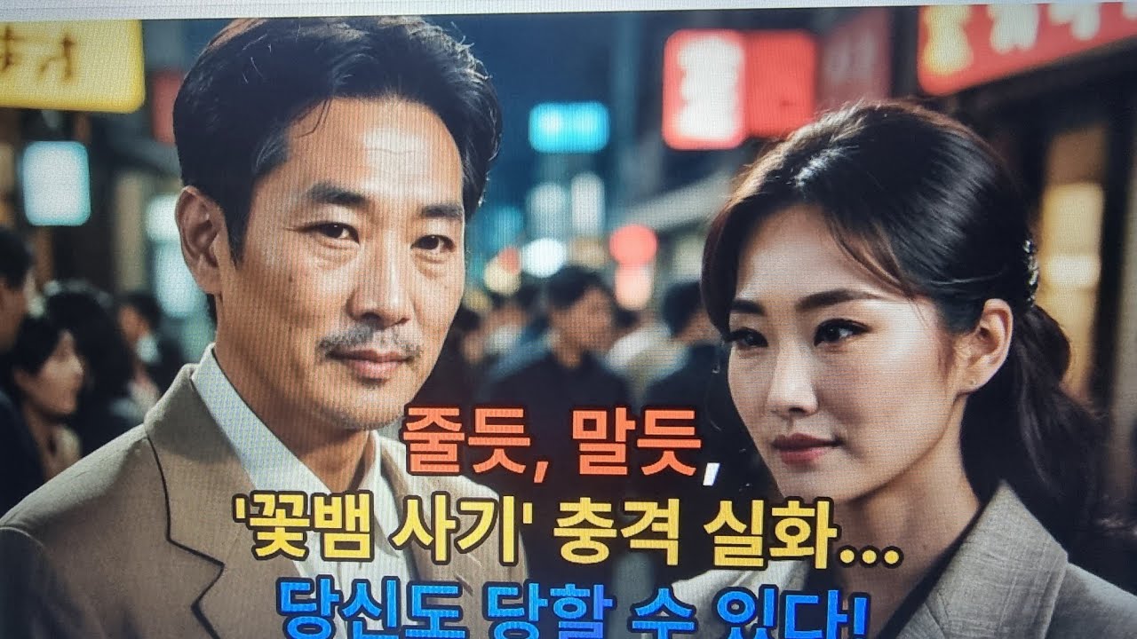 줄듯.말듯. 그녀는 꽃뱀! 충격실화!(She's a flower snake! Shocking story!)