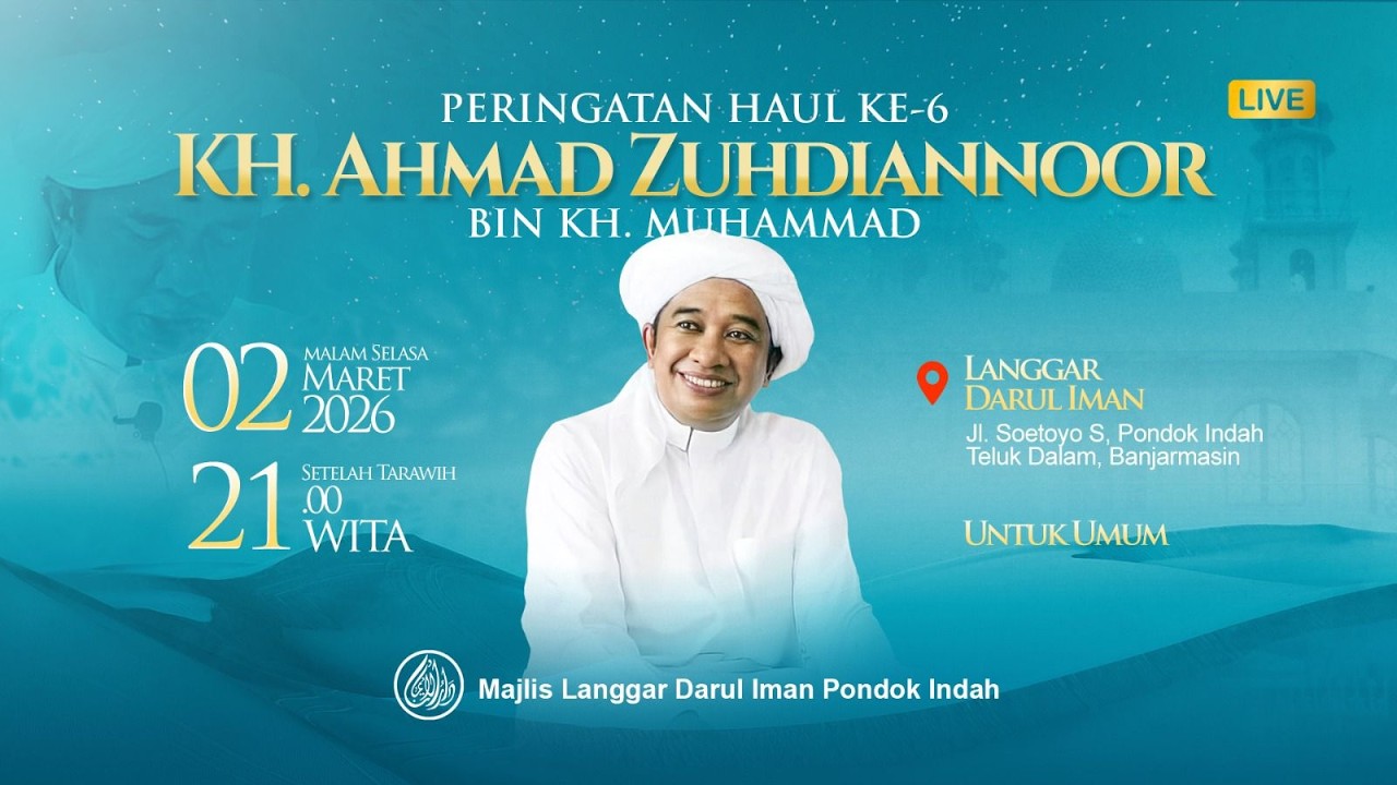 Peringatan Haul Ke 6 KH. Ahmad Zuhdiannoor - Langgar Darul Iman, Jl. Sutoyo S Komp. Pondok Indah