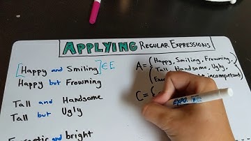 Applications of Regular Expressions (Brief Intro to Formal Language Theory 17)