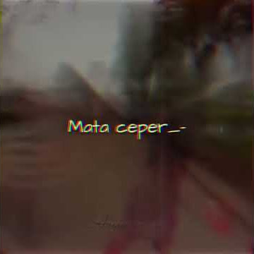 Mata ceper otak beler