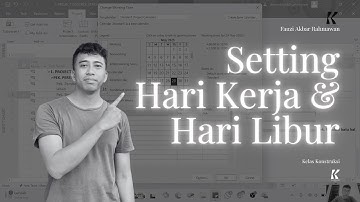 (Free Content) Ms Pro - Cara Setting Hari Kerja dan Hari Libur pada Microsoft Project