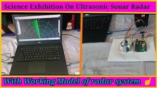 Ultrasonic Sonar Radar | Science Exhibition With Working Model | #radar_exhibition