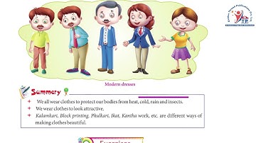 Golden Thread publication EVS Class - 4 Chapter - 6 Our Clothes