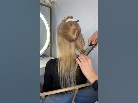 Легкие небрежные локоны🤩Быстрые и Легкие прически для ленивых.Супер ...