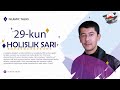 &quot;Ramazon tuhfasi&quot;  Holislik sari 29- kun  Xayrulla Hamidov