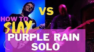 How Masters Solo on Purple Rain Guitar (mark lettieri, Kyle bolden)