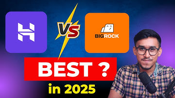 BigRock vs Hostinger Hosting Comparison 🔥 Unbiased Review | Which Hosting Should You Buy in 2025?